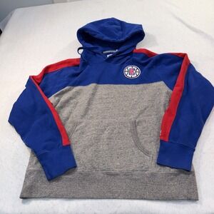 NBA-Los Angeles Clippers-Tailgate-Men Pullover Hoodie Sweatshirt-Size Large EUC